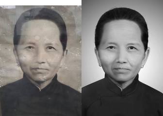 老照片修復的教程
